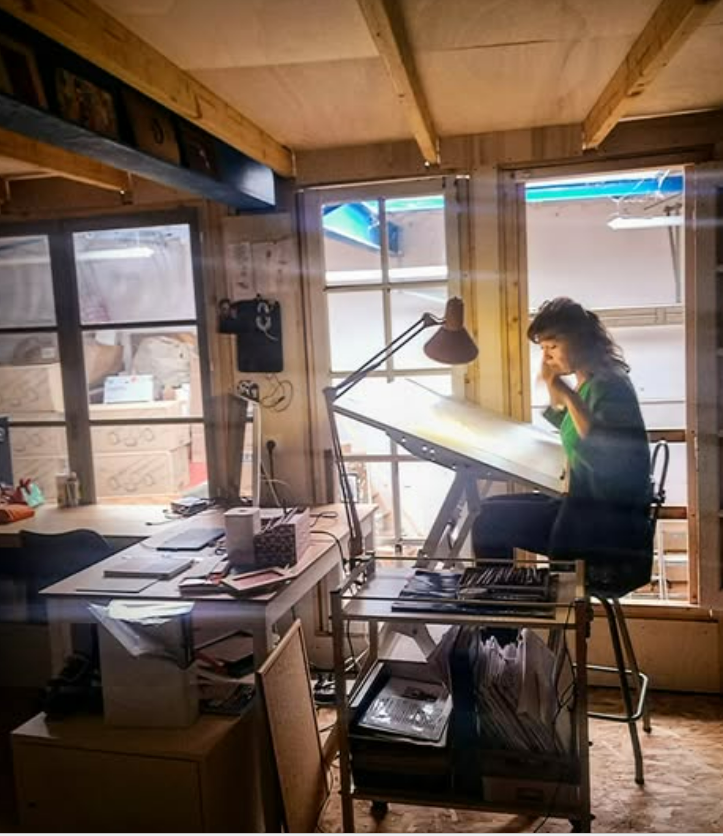 Les cartes marines de Marine Le Breton.
La Sterne magazine - portrait breton.